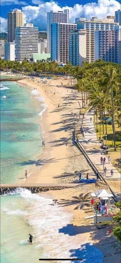 Waikiki Condo 2 Bedrooms 2 Bathrooms With 1 Free Parking Space 호놀룰루 외부 사진